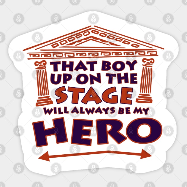 My Hero Sticker by KidCrying